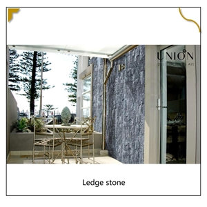 UNION DECO Exterior Wall Veneer Granite Stone Strip Panels