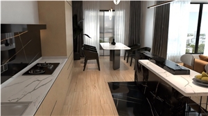 Calacatta Extra Quartz Finished Product
