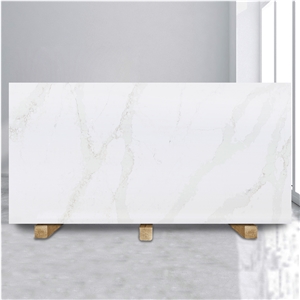Calacatta Moonlight Quartz Slab