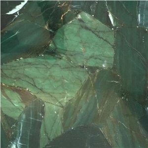 Green Quartz Semiprecious stone Tile