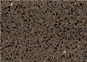 Brown Color Artificial Stone Terrazzo Stone