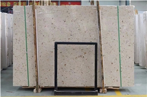 Pupular Beige Cement Terrazzo Stone For Flooring