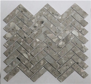 Terrazzo Mosain Tiles For The Kichen Walling