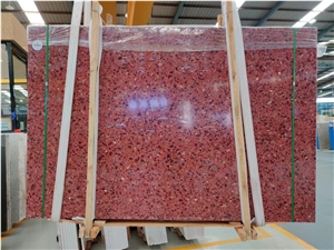 Wine Red Color Artificial Stone Precast Terrazzo