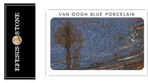 Van Gogh Blue Porcelain Slabs