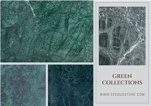 Verde Guatemala Green Marbles