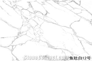 Artificial Stone CALACATTA Quartz Slabs-012