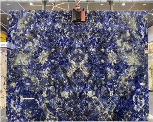Natural Blue Stone Bolivia Blue Granite Slabs Wall Tiles
