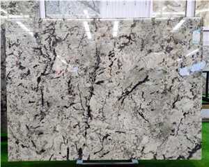 Natural Stone White Polished Bianco Antico Granite Slab