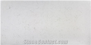 White Quartz Slabs Artificial Stone Cut To Size Tiles