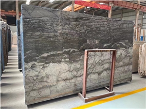 London Grey Marble Slab Polished