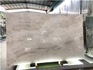 Perla Venata Quartzite Slab Polished