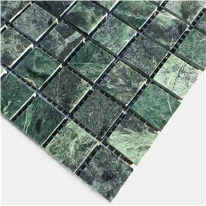 Verde Guatemala Marble Mosaic Tiles