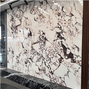 Polished Sintered Stone Slab For Interior Background Wall