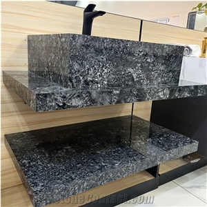Wholesale Exotic Sone Vanity With Sink Grey Sintered Stone