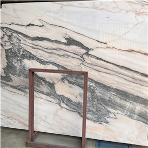Beautiful Best Quality Pink Marble Slabs For Interior Wall