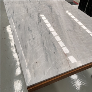 Cary Ice Marble Natural Stone Dining Table Dining Room Set