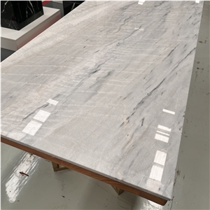 Cary Ice Marble Natural Stone Dining Table Dining Room Set