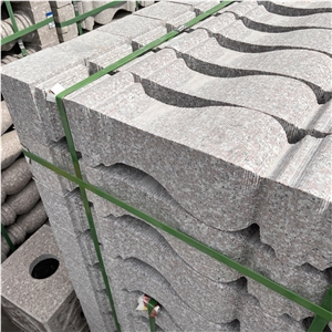 Custom Design Stone Railing Granite Baluster Handrail