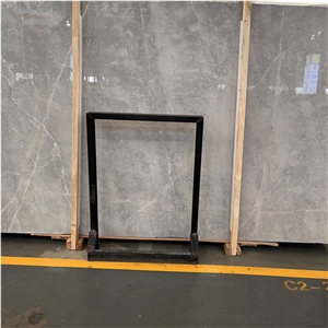 Factory Direct Price Nebula Grey Marble Slabs For Home Decor