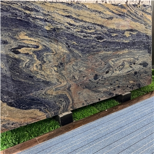 Good Quality Blue Bahia Granite Slabs For Background Wall