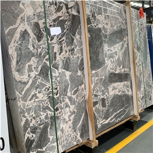 High Quality Breccia Brown Marble Slabs For Flooring Decor