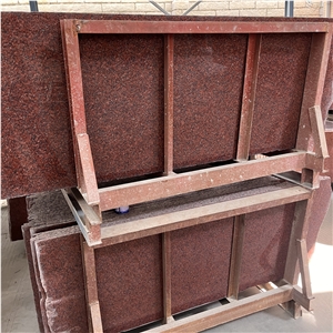 High Quality Imperial India Red Granite Slab Tile For Home