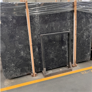High Quality Polished Argos Black Marble Slab For Wall Decor
