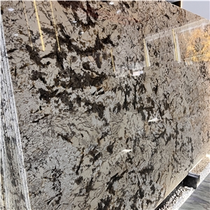 High Quality Snow Mountain Granite Slabs For Wall Cladding