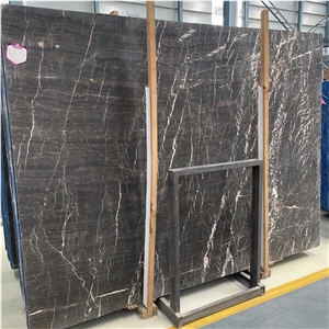 Natural European Network Marble Slab For Interior Wall Decor