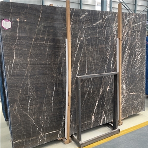 Natural European Network Marble Slab For Interior Wall Decor