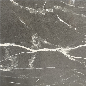 Natural Stone Kaka Grey Marble Slabs For Wall Floor Decor