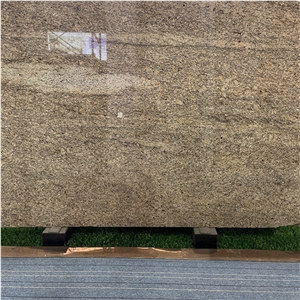 Natural Yellow Granite Slabs Tile For Exterior Wall Cladding