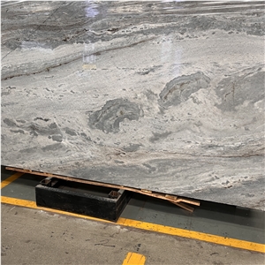 Polished Blue Danube Marble For Floor And Background Wall