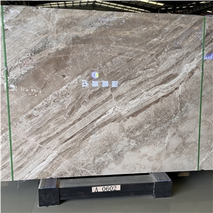 Polished Tino Brown Marble Floor Tile For Home & Hotel Decor