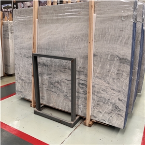 Polished Victoria White Marble Slabs For Floor Wall Design