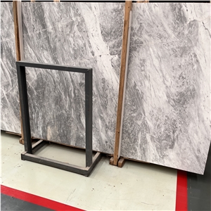 Popular Orlando Grey Marble Slab Tiles Wall And Floor Design