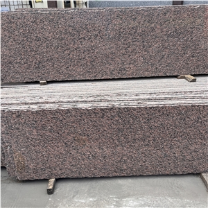 Top Quality Marshal Red Granite Slab For Exterior Wall Decor