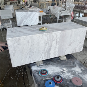 Top Quality Volakas White Marble Column For Home Hotel Decor