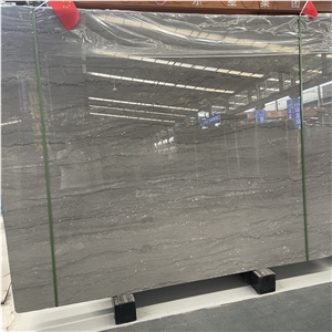 Wholesale Price Grey Marble Slab For Interior Floor Decor