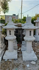 Carved Granite G614 Garden Lantern For Temple Stone Lanterns