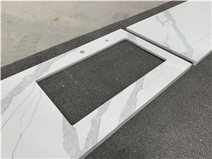 High Hardness Waterproof Quartz Work Countertops