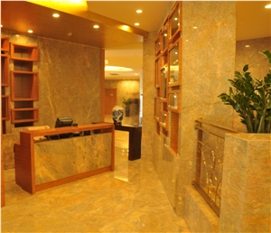 CHINA NEVERLAND RANCH Marble Hotel Reception Countertops