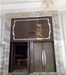 Chinese Rankin Grey Marble For Entrace Foyer