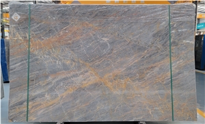 Chinese Rankin Grey Marble Slabs For Hotel Decoration