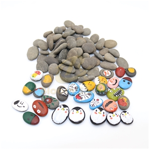 Mixed Washed Pebbles Painting Rock For Kids