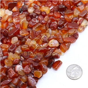 Natural Red Agate For Aqaurium And Home Decoration