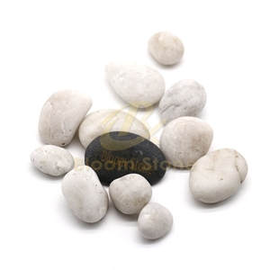 Pebble Stone River Rocks For Painting White