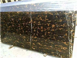 Black And Gold Marble Slabs