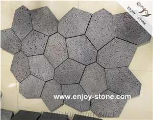 Flagstone, Crazy Paver, Volcanic Stone, Sawn, Outdoor Paver